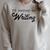I'd Rather Be Writing Author Book Journalist Novelist Raglan Sleeve Sweatshirt Heather Forest