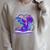 I'm a Book Dragon Not a Worm Dragons Reading Raglan Sleeve Sweatshirt Heather Forest