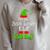 I'm The Book Lover Elf Christmas Books Reading Lover Raglan Sleeve Sweatshirt Heather Forest