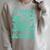 I'm Booked For The Summer Vacation Beach Book Lover Raglan Sleeve Sweatshirt Heather Forest