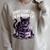 I'm An Indoor Cat Cute Witch Kitten With Books And Candles Raglan Sleeve Sweatshirt Heather Forest