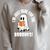 I'm Just Here For The Books Book Lovers Halloween Raglan Sleeve Sweatshirt Heather Forest