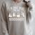 I'm Just Here For The Books Cute Halloween Ghost Reading Raglan Sleeve Sweatshirt Heather Forest