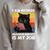 I'm Retired Reading Books Is My Job Cat Reader Raglan Sleeve Sweatshirt Heather Forest