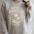 Introvert Books Club Member Coffee Book Lovers Vintage Raglan Sleeve Sweatshirt Heather Forest