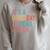 It's A Good Day To Read A Book Retro Vintage Raglan Sleeve Sweatshirt Heather Forest