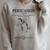 Jane Austen Persuasion Book Cover Classic Literature Raglan Sleeve Sweatshirt Heather Forest