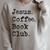 Jesus Coffee Book Club Christian Mom Life Faith God Si Raglan Sleeve Sweatshirt Heather Forest