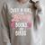 Just A Girl Who Loves Books And Birds Women Raglan Sleeve Sweatshirt Heather Forest