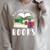 Just A Girl Who Loves Books Lover Bookworm Librarian Reading Raglan Sleeve Sweatshirt Heather Forest