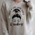 Just A Girl Who Loves Reading Hair Bun For Book Lover Raglan Sleeve Sweatshirt Heather Forest