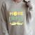 Just One More Chapter Book Raglan Sleeve Sweatshirt Heather Forest