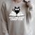 Just One More Chapter Cat Love Cat Book Raglan Sleeve Sweatshirt Heather Forest