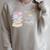 Just One More Chapter Cozy Pastel Bookworm Cute Book Reader Premium Tri-Blend Raglan Sleeve Sweatshirt Heather Forest