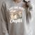 Just One More Chapter Reading Book Lover Bookish Humor Raglan Sleeve Sweatshirt Heather Forest