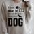 I Just Want To Read Books And Pet My Dog Reading Raglan Sleeve Sweatshirt Heather Forest