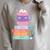 Kawaii Pastel Goth Cute Hot Chocolate Book Lover Anime Art Raglan Sleeve Sweatshirt Heather Forest