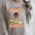 Kids Boy Reading Book History Month BLM Melanin Pride Kids Raglan Sleeve Sweatshirt Heather Forest