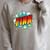 Kids Boys Finn Name Comic Book Superhero Raglan Sleeve Sweatshirt Heather Forest