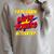 Kids Fifth Grade Superpower Superhero Comic Book First Day School Raglan Sleeve Sweatshirt Heather Forest