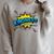 Kindness Is My Superpower Comic Book Style Raglan Sleeve Sweatshirt Heather Forest