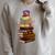 Kittens Cats Tea Party And Books Raglan Sleeve Sweatshirt Heather Forest