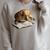 Labrador Retriever Dog Bookworm Reading Book Graphic Raglan Sleeve Sweatshirt Heather Forest