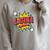 Latina Superhero Comic Book Bubble Raglan Sleeve Sweatshirt Heather Forest Latina Superhero Comic Book Bubble Raglan Sleeve Sweatshirt Heather Forest