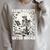 Leave Reality Enter Books Skeleton Reading Book Raglan Sleeve Sweatshirt Heather Forest
