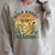 Leopard Animal Print Bookish Wild About Reading Cheetah Book Raglan Sleeve Sweatshirt Heather Forest