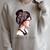Lesen Is Sexy Goth Girl Books Raglan Sleeve Sweatshirt Heather Forest