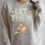 Let Them Book Reading Books Bookworm Bibliophile Raglan Sleeve Sweatshirt Heather Forest