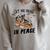 Let Me Read In Peace Halloween Reading Book Lover Raglan Sleeve Sweatshirt Heather Forest