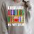 Library Is My Jam Librarian Reader Book Lover Raglan Sleeve Sweatshirt Heather Forest