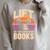 Lift So I Can Carry More Books Reading Lovers Reader Workout Raglan Sleeve Sweatshirt Heather Forest