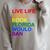Live Life Like A Book Florida Would Ban Pride Slogan Raglan Sleeve Sweatshirt Heather Forest