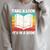 Take a Look Its In a Book Raglan Sleeve Sweatshirt Heather Forest