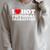 I Love Hot Fictional Characters Book Movie Game Fandom Raglan Sleeve Sweatshirt Heather Forest