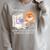 Love Reading Books And Pomeranian Dog Watercolor Art Raglan Sleeve Sweatshirt Heather Forest