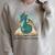 Magical Book Dragon Fantasy Reading Enthusiast Art Raglan Sleeve Sweatshirt Heather Forest