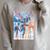 Marvel The Marvels Comic Book Cover 1 Raglan Sleeve Sweatshirt Heather Forest