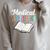 Medical Librarian Leopard Print Library Book Graphic Raglan Sleeve Sweatshirt Heather Forest