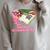 Mommys Reading Buddy Bookworm Humor Book Lover Mom Raglan Sleeve Sweatshirt Heather Forest
