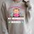 Monkeys And Books Saying With Book And Monkey Raglan Sleeve Sweatshirt Heather Forest