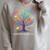 Mystical Tree Color Our World Summer Reading Books Raglan Sleeve Sweatshirt Heather Forest