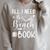 All I Needs Is Beach & A Book Book Reading Lover Raglan Sleeve Sweatshirt Heather Forest