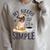 My Needs Are Simple Pug Dog Book Coffee Lover Raglan Sleeve Sweatshirt Heather Forest