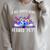 A New Chapter Begins Retired 2025 Floral Book Retirement Raglan Sleeve Sweatshirt Heather Forest
