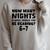 How Many Nights A Week Should You Be Reading 6-7 Book Lover Premium Tri-Blend Raglan Sleeve Sweatshirt Heather Forest