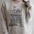 I HAVE NO SHELF CONTROL Reading Books Meme ON BACK Raglan Sleeve Sweatshirt Heather Forest
